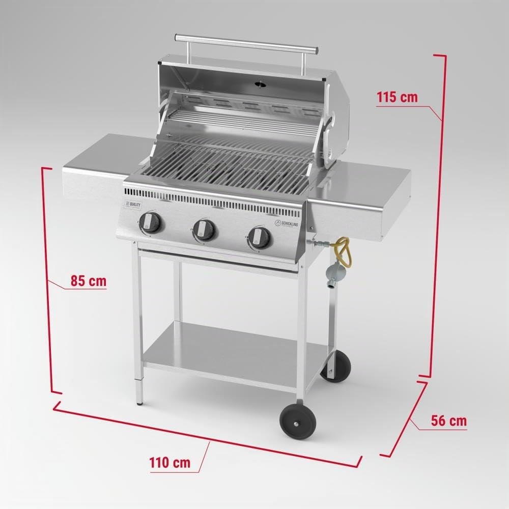 schickling-henry-l-classic-gasgrill-3-brenner-edelstahl-grillwagen image 3