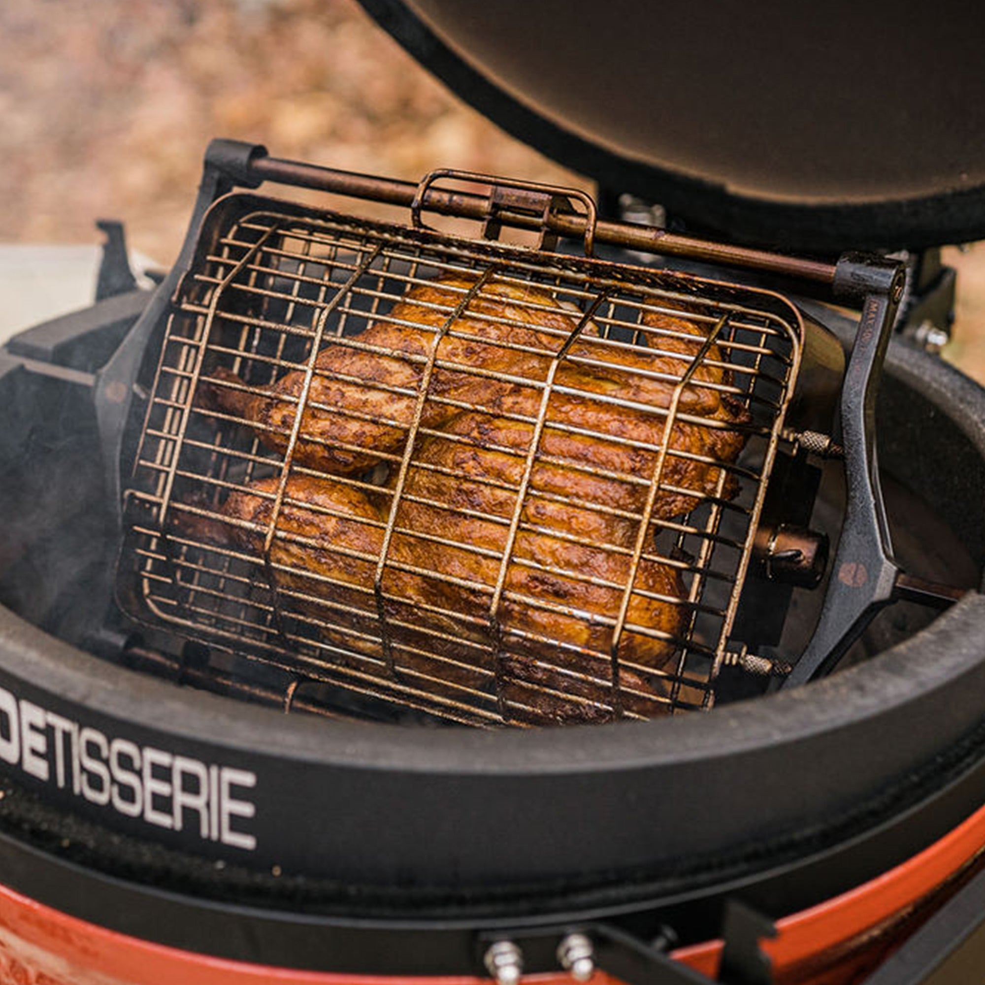 kamado-joe-joetisserie-korb-kit-drehspie-korb-set image 6