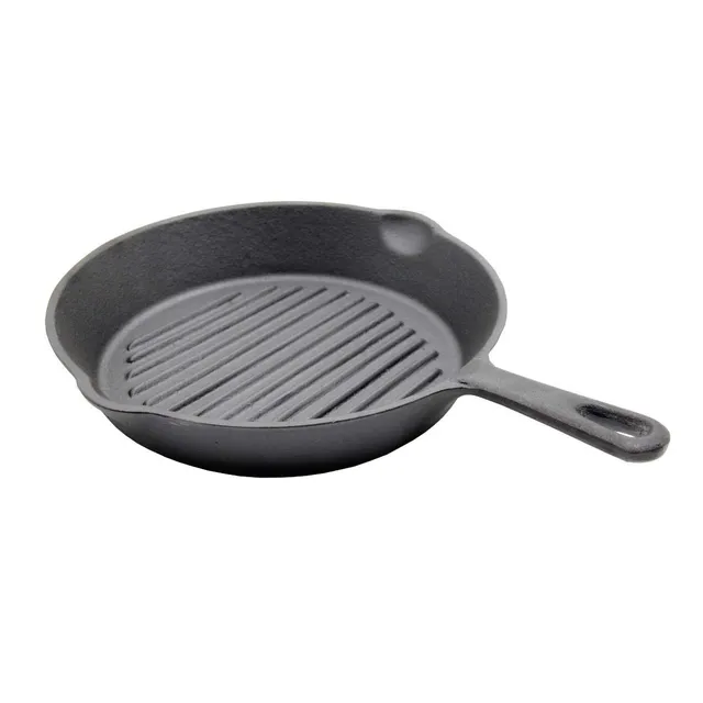 santos-grillpfanne-gusseisen-25-cm-rund-mit-griff image 1