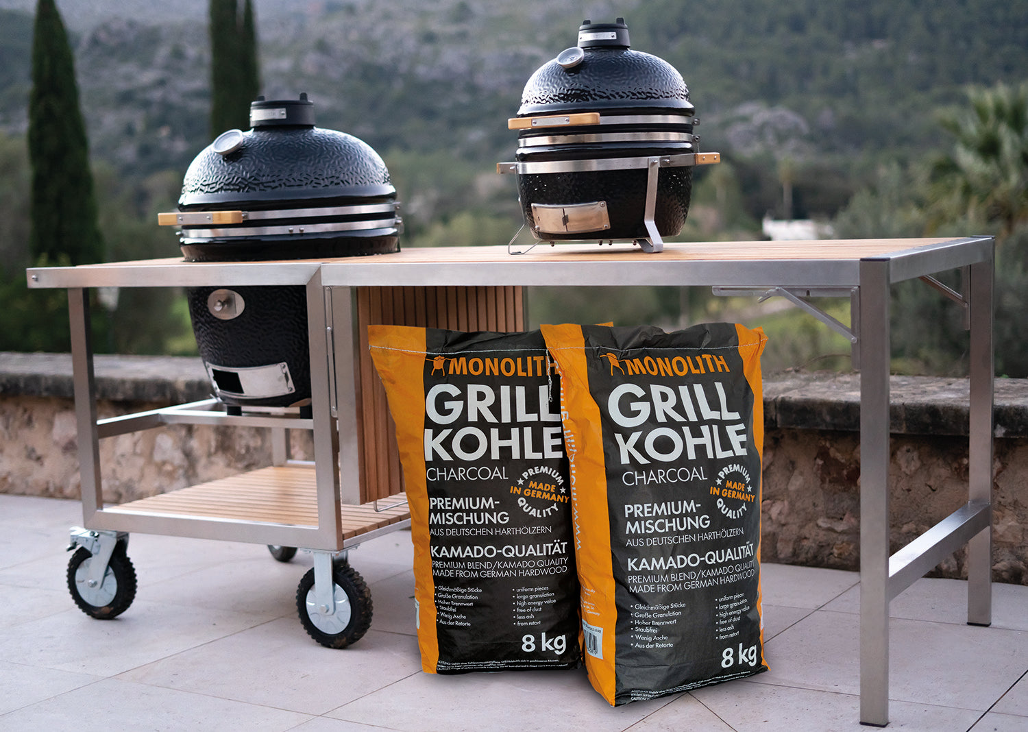 monolith-grillkohle-8-kg-premium-restaurant-holzkohle-hartholz image 2