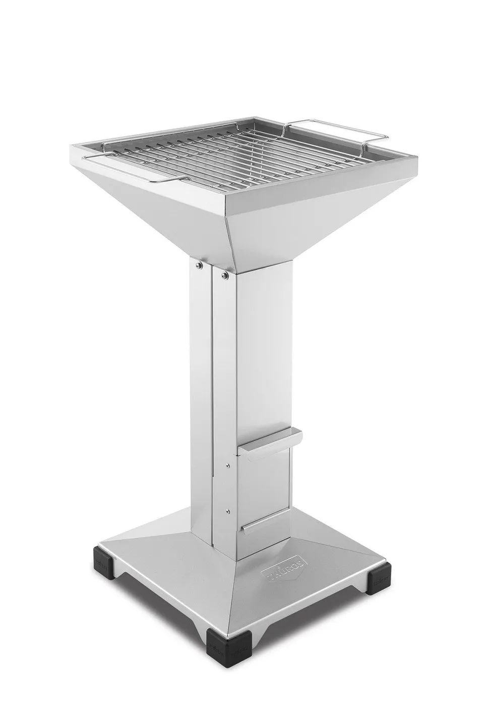th-ros-t2-plattenfu-holzkohlegrill-35x35-cm-edelstahl-grau image 1