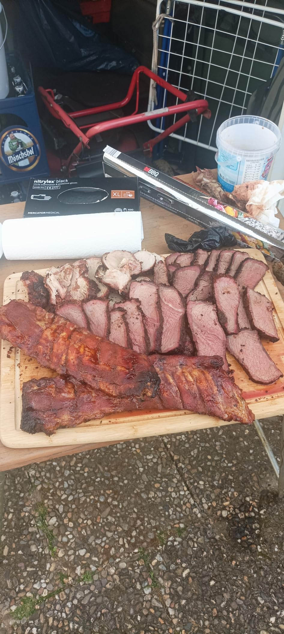 Brisket bleibt saftig mit toller Bark