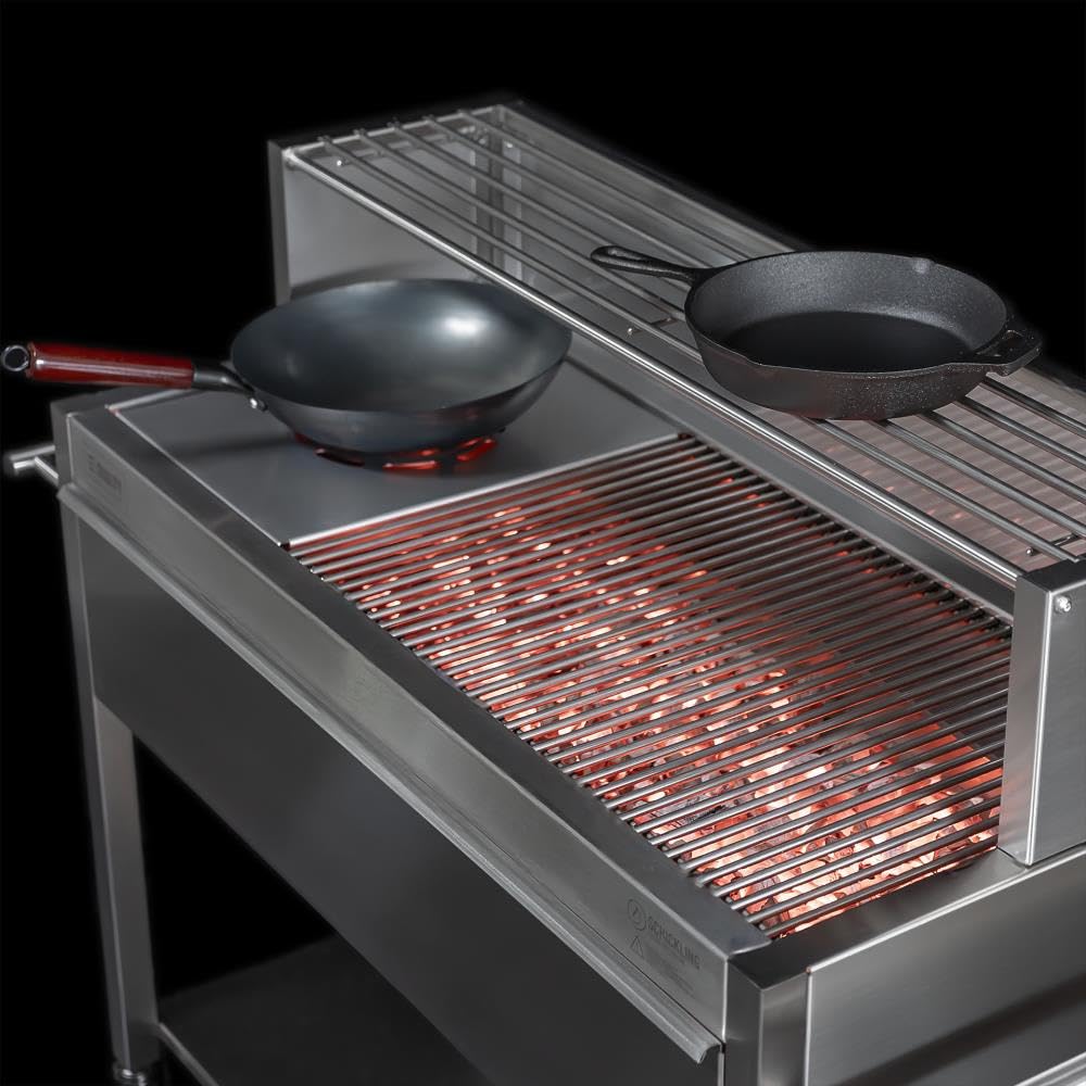 schickling-profistar-ii-gastro-holzkohlegrill-edelstahl-xxl-mit-4-lenkrollen image 5