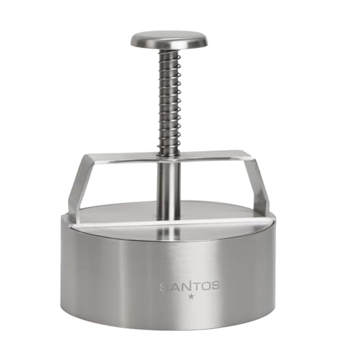 santos-profi-burgerpresse-edelstahl-patty-presse-11-cm-mit-feder image 8