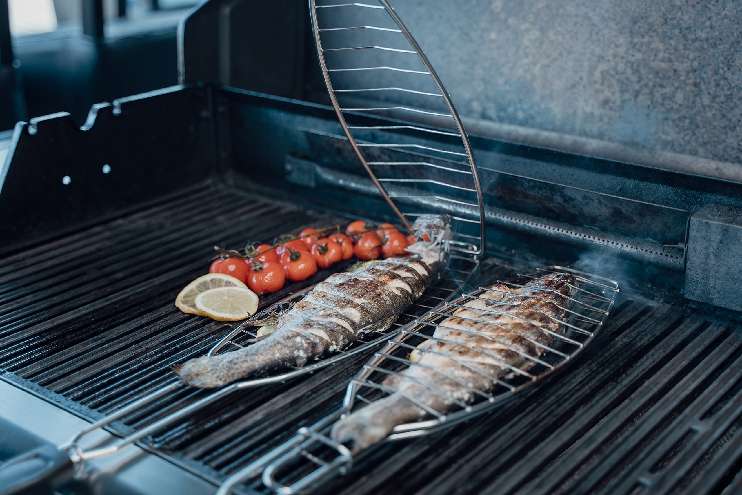 santos-xl-fischbr-ter-61-5-cm-edelstahl-fisch-grillkorb-f-r-fische-bis-33-cm image 6