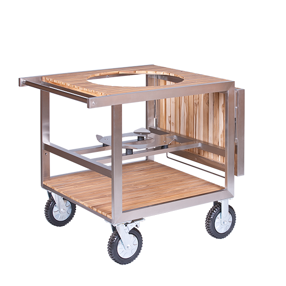 monolith-buggy-inkl-seitentisch-55-classic-edelstahl-grillwagen image 2