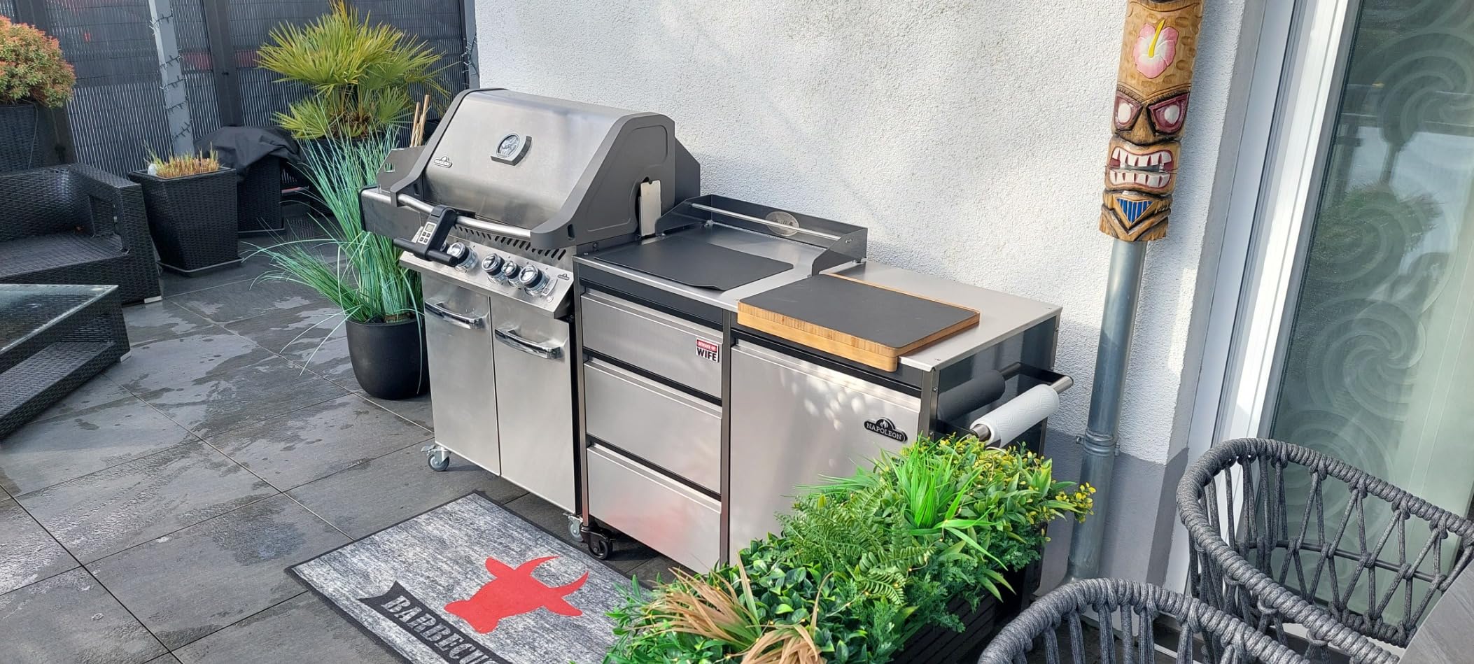Endlich Ordnung am Grill