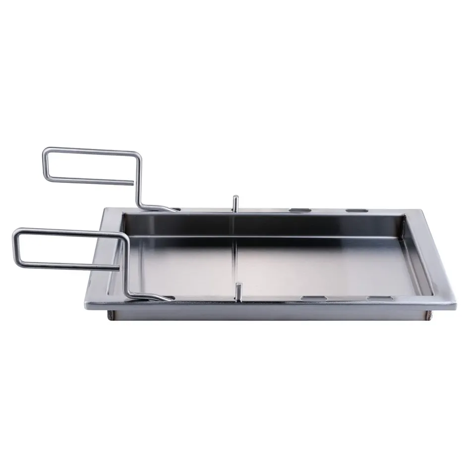 santos-grillpfanne-einsatzpfanne-edelstahl-plancha-25-6x44-2x4-cm image 1