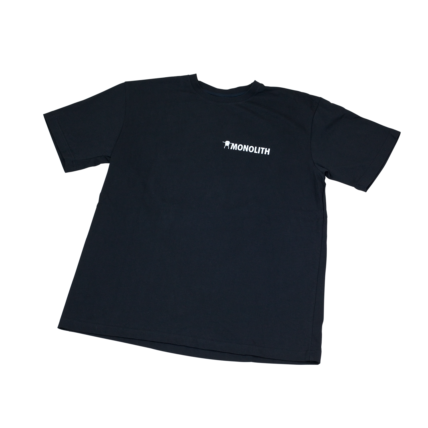 monolith-t-shirt-schwarz-classic-fit-aus-100-baumwolle image 1