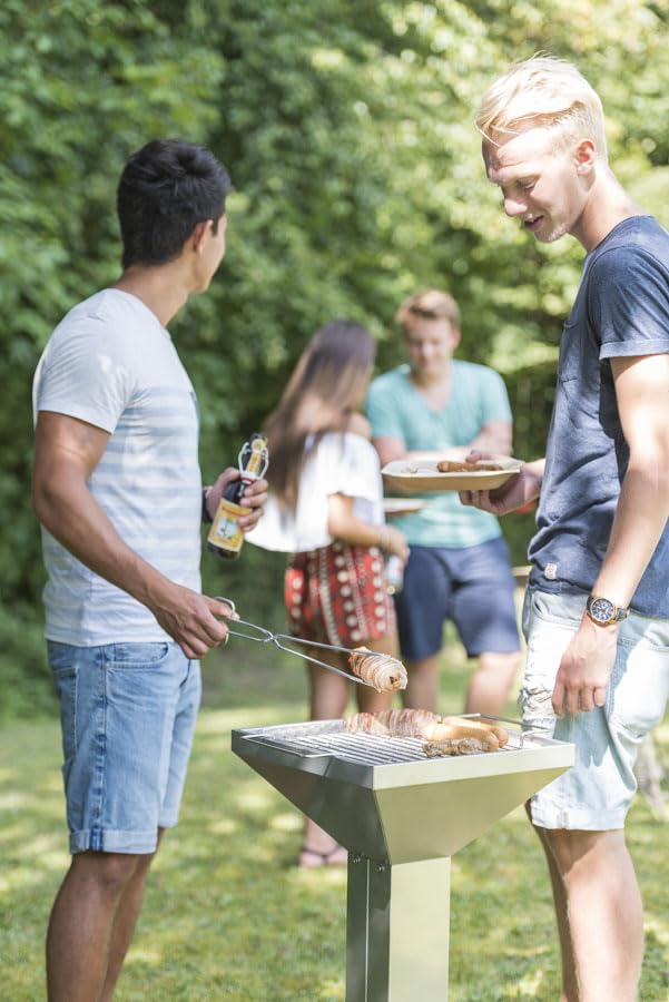 th-ros-t2-plattenfu-holzkohlegrill-35x35-cm-edelstahl-grau image 6