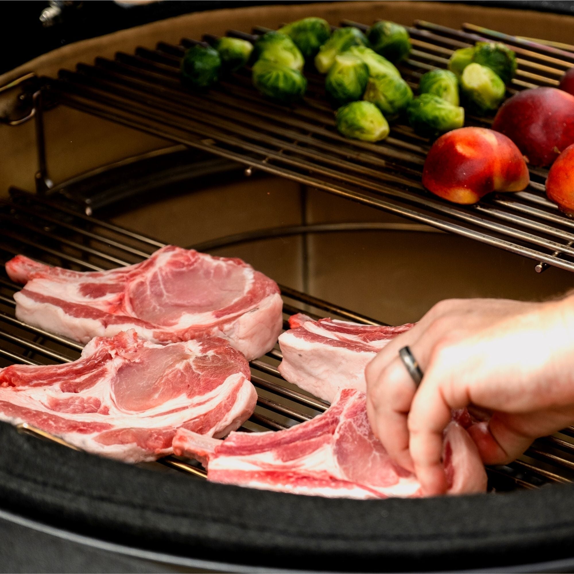 kamado-joe-big-joe-serie-i-holzkohlegrill-61-cm image 6