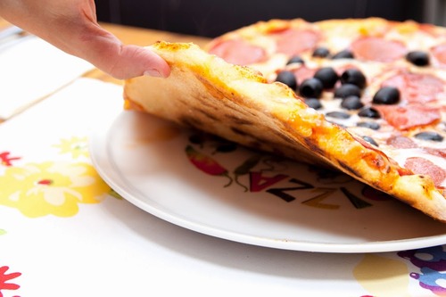Pizza wird endlich kross
