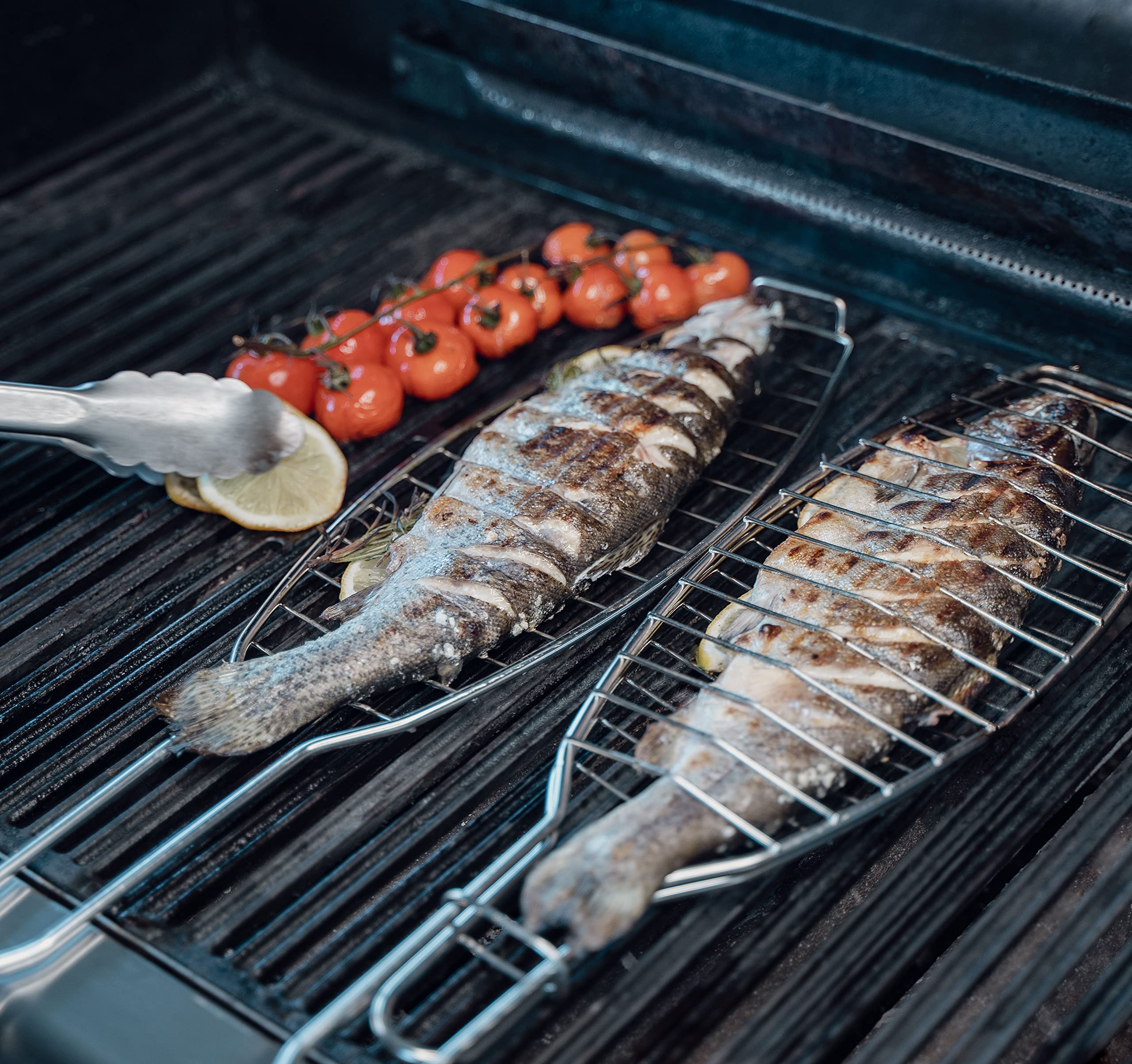 santos-2x-xl-fischbr-ter-61-5-cm-edelstahl-fisch-grillkorb-f-r-fische-bis-33-cm image 8
