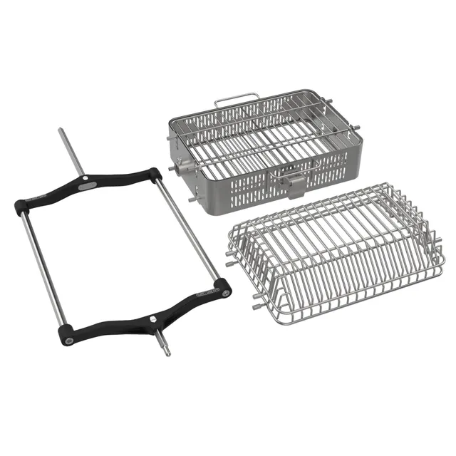 kamado-joe-joetisserie-korb-kit-drehspie-korb-set image 1