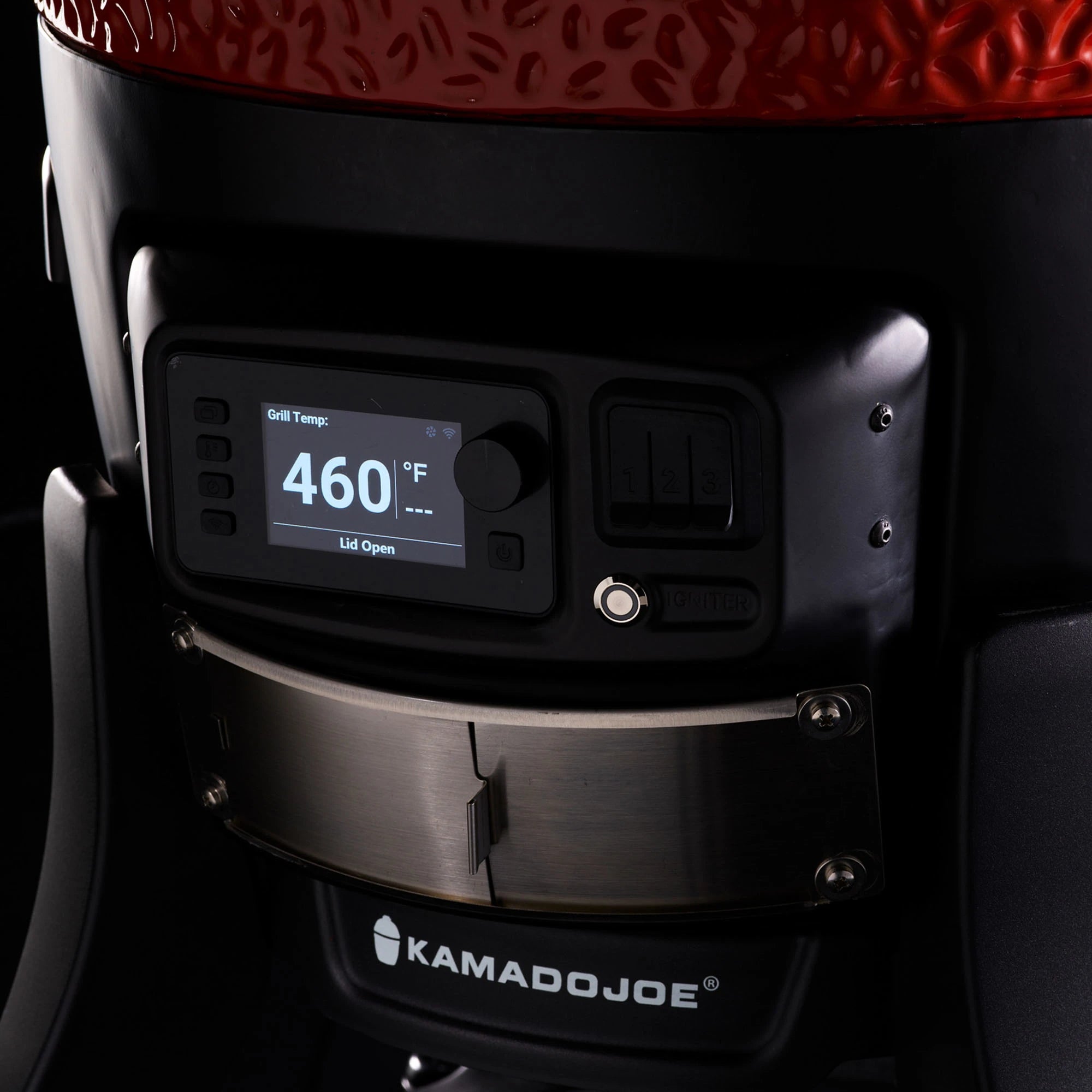 kamado-joe-big-joe-konnected-joe-digitaler-holzkohlegrill-und-smoker image 5