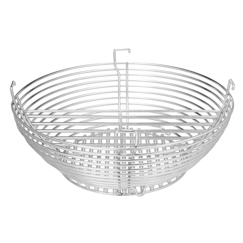 kamado-joe-holzkohlekorb-aus-edelstahl-mit-trennwand image 1