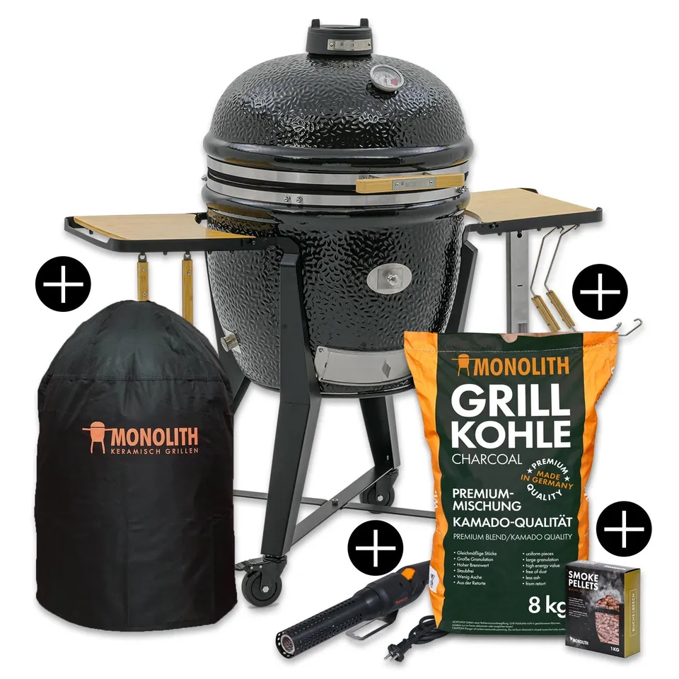 monolith-starterset-two-66-lechef-kamado-grill-komplettset image 1
