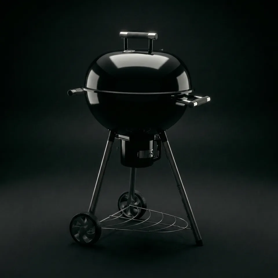 activa-kugelgrill-nottingham-51-cm-mit-warmhalterost image 1