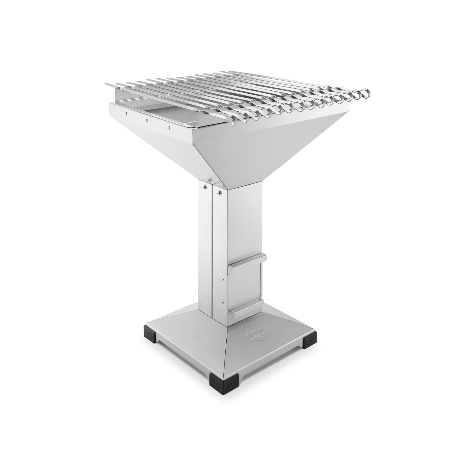 th-ros-t4-plattenfu-fahrbar-edelstahl-holzkohlegrill-40x60-cm-grau image 7