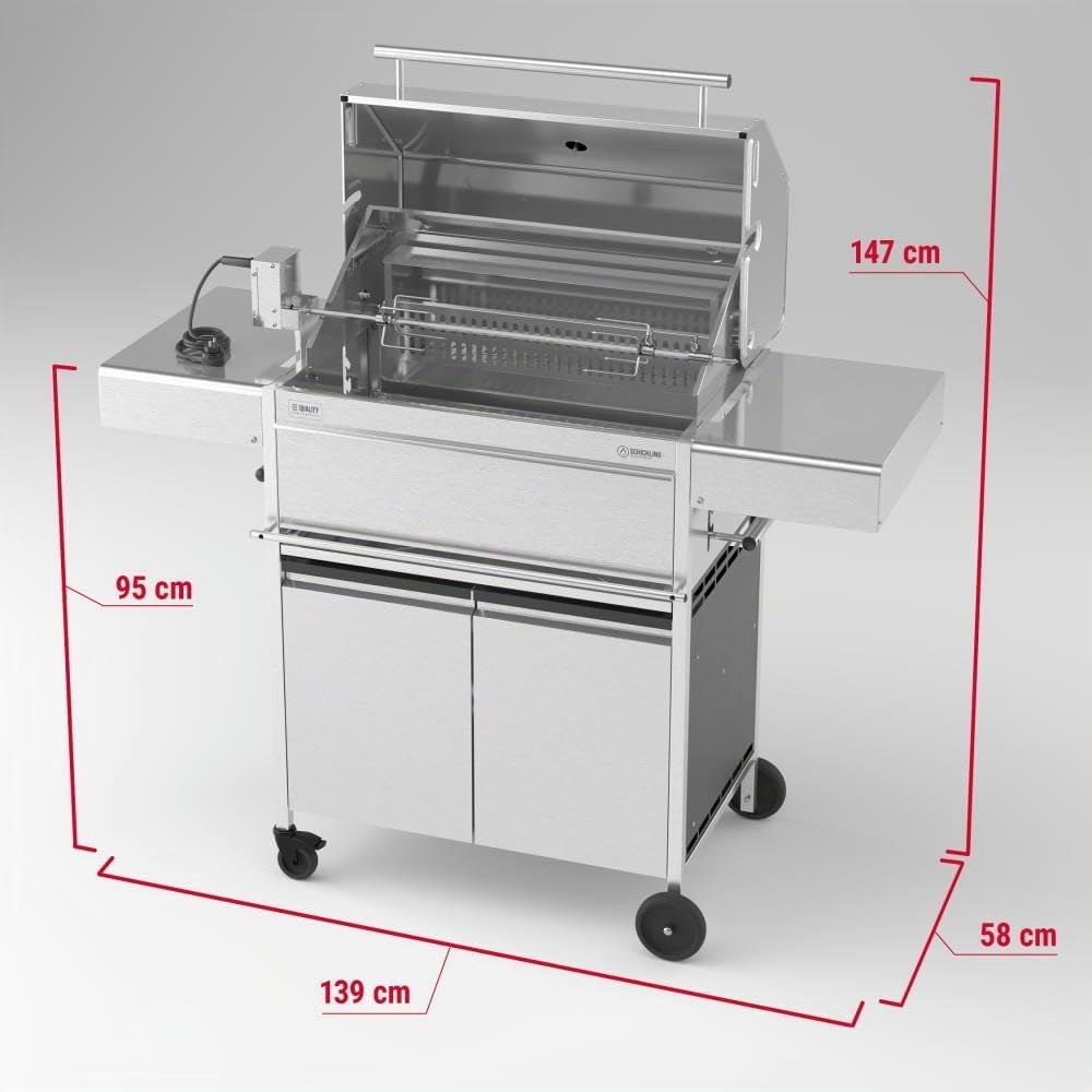 schickling-walter-xl-pro-holzkohlegrill-grillwagen-aus-edelstahl-mit-drehspie-ba image 3