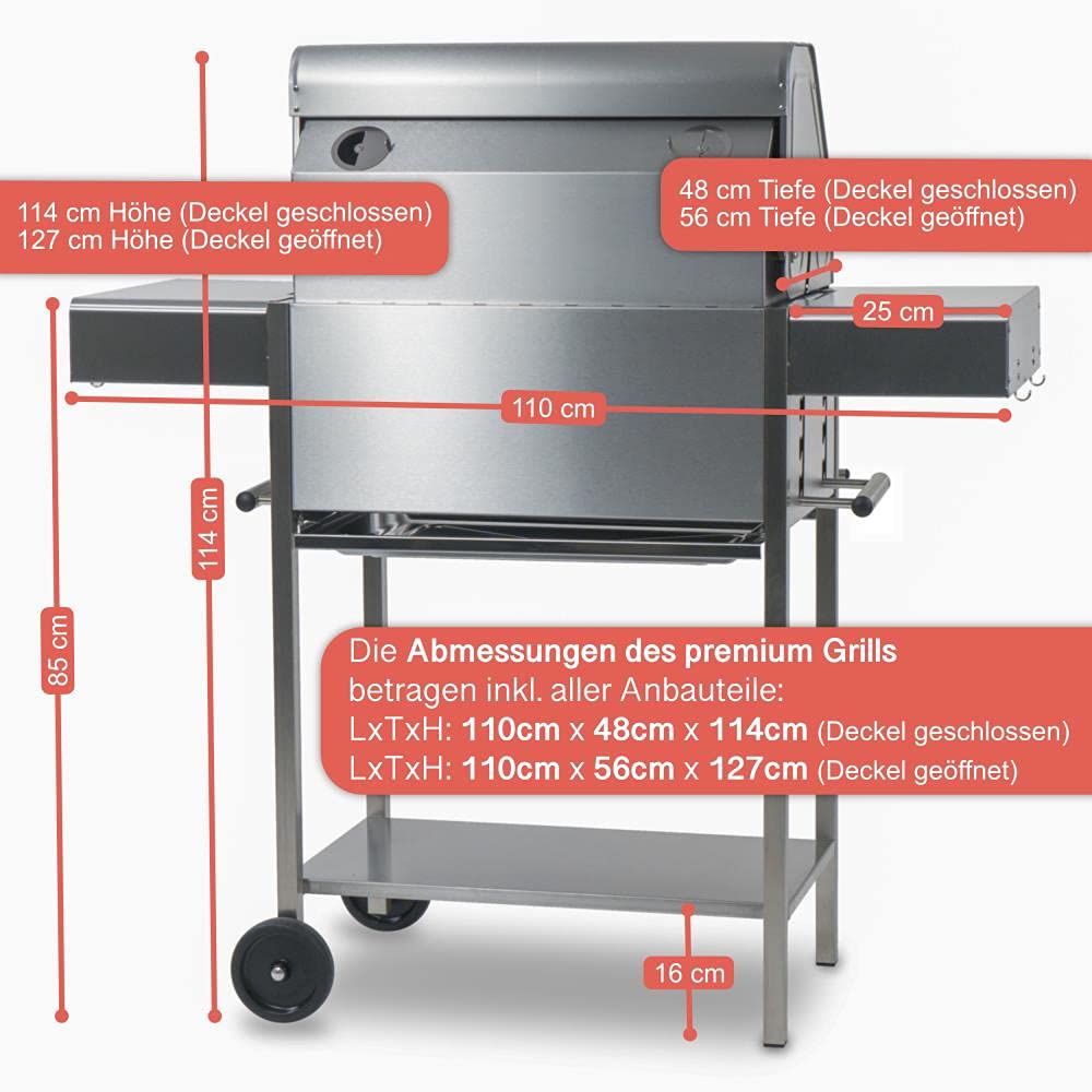 schickling-premio-ii-barbecue-holzkohlegrill-edelstahl-grillwagen-mit-deckel-gri image 3
