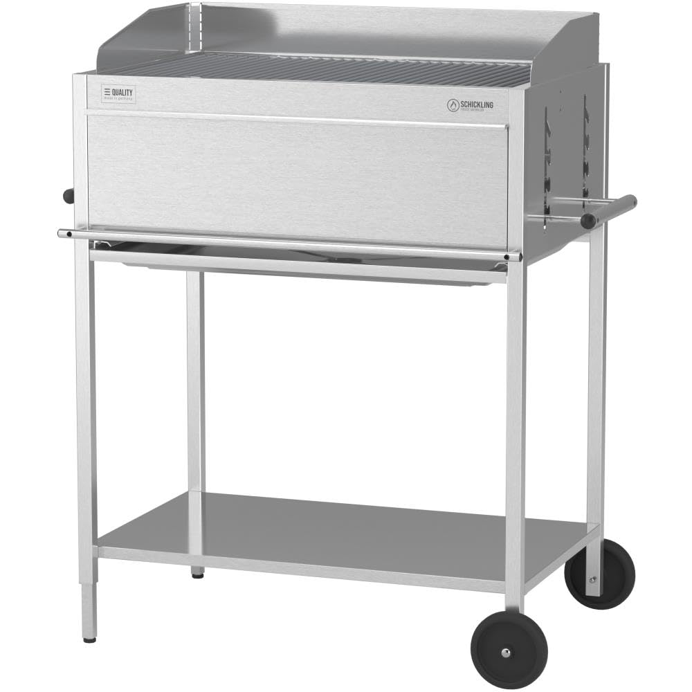 schickling-walter-xl-basic-holzkohlegrill-edelstahl-grillwagen image 1