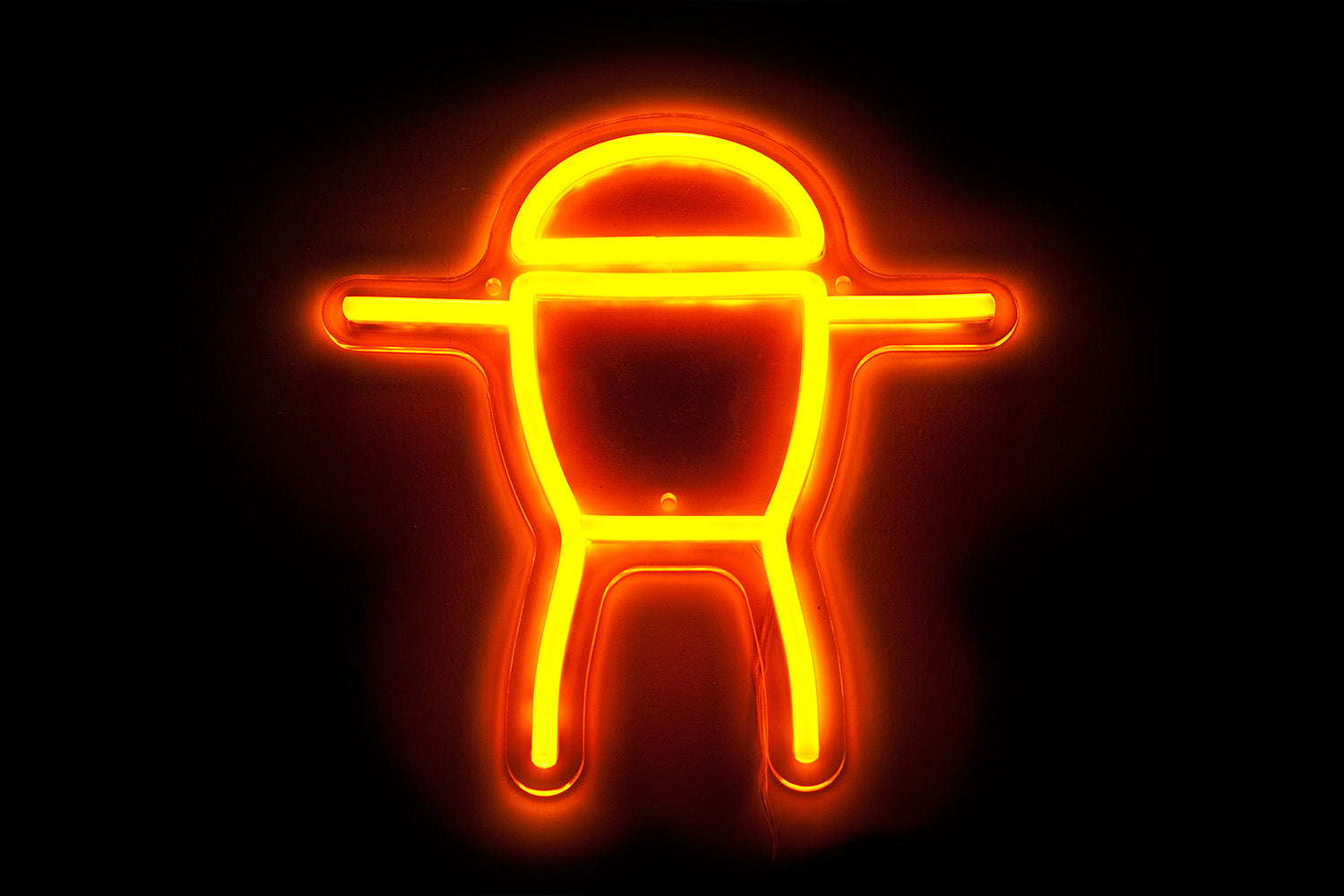 monolith-neon-sign-small-orange-led-schild image 2