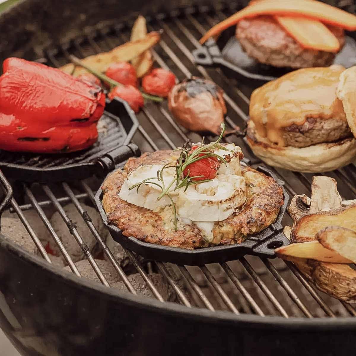 santos-burgerdevil-gusseisen-12-cm-burger-bratpfanne image 4