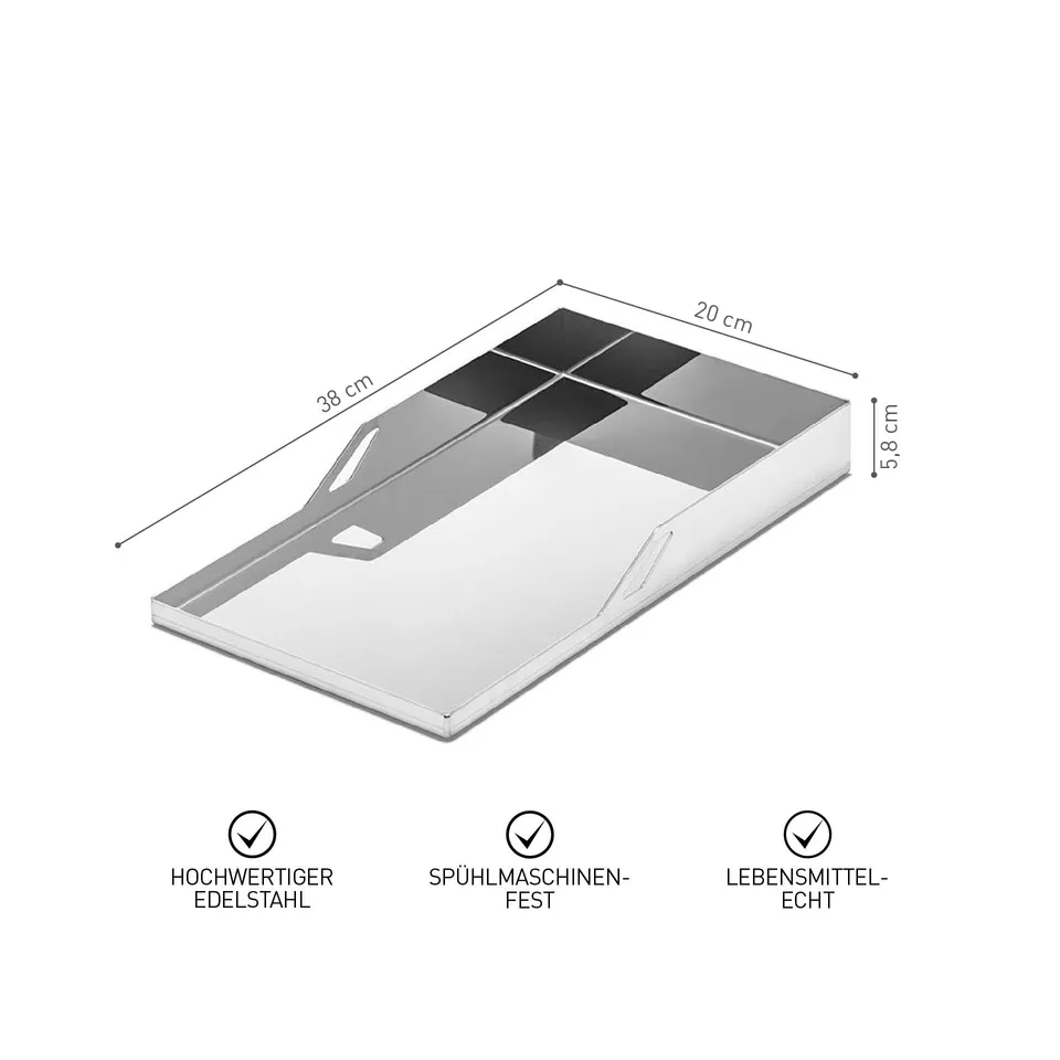 th-ros-plancha-grillplatte-20x38-cm-edelstahl image 1