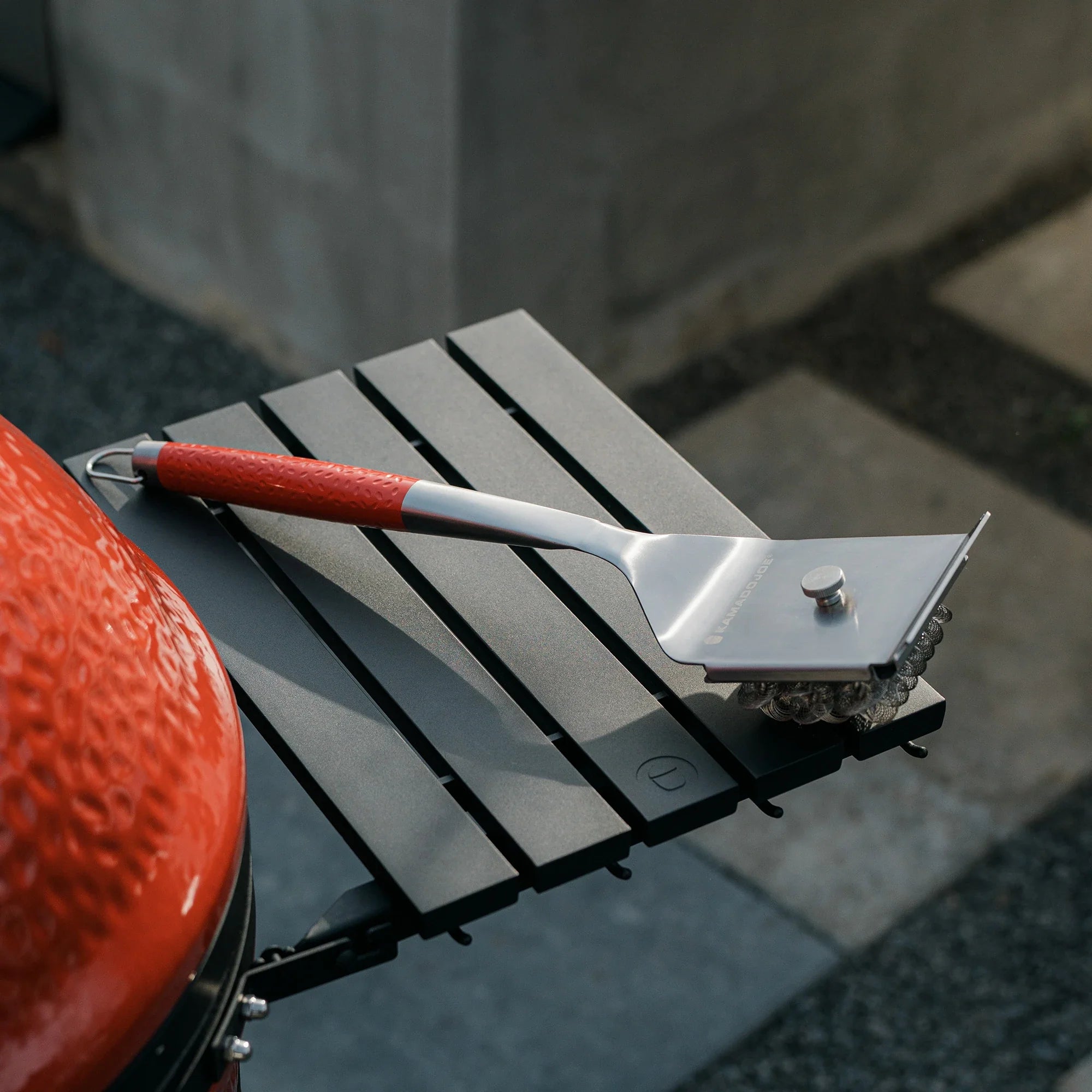 kamado-joe-krafted-stahl-grillb-rste-45-7-cm-borstenfrei image 5
