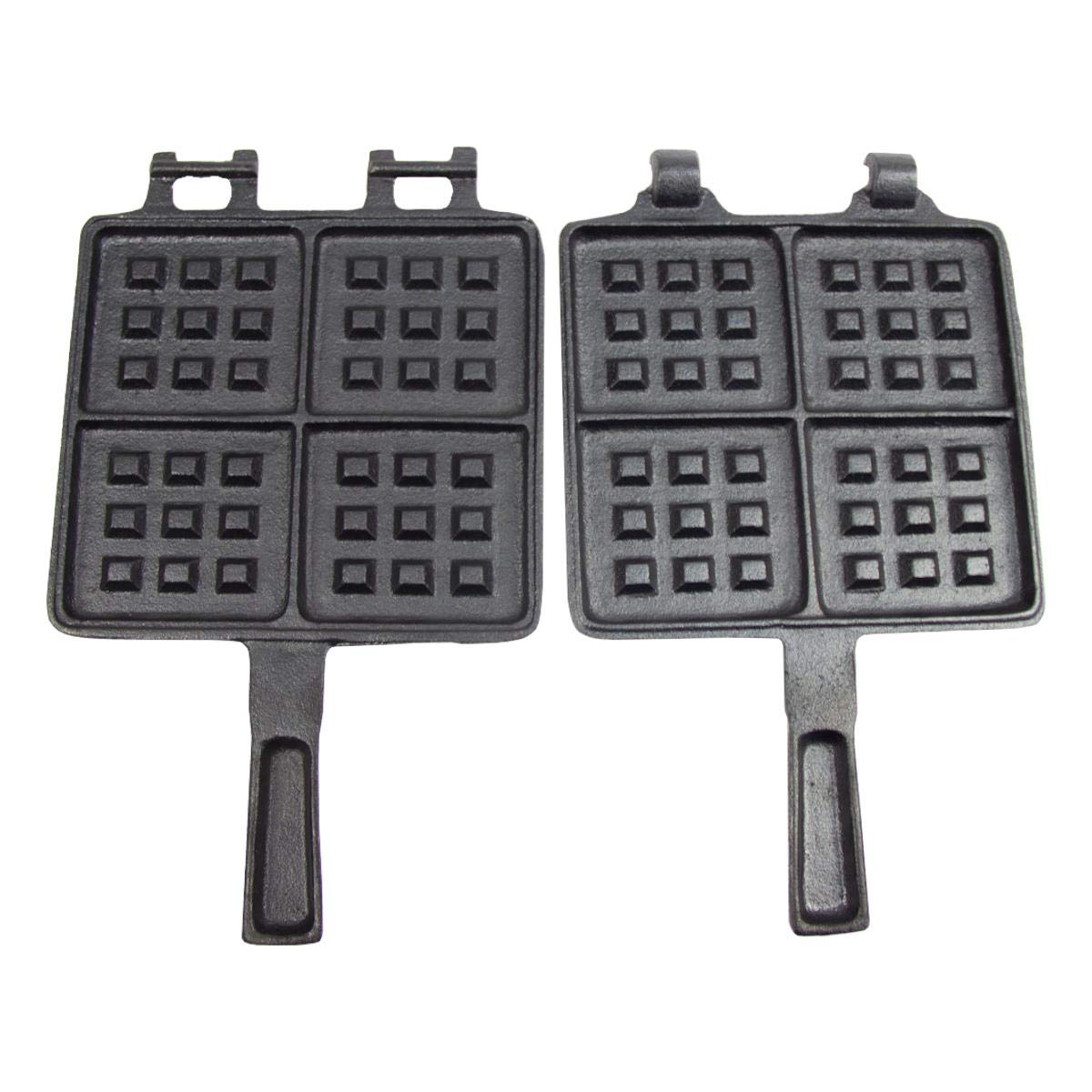 santos-xl-waffeleisen-gusseisen-eckig-17-5x18-5-cm-doppel-waffelmaker-f-r-grill image 5