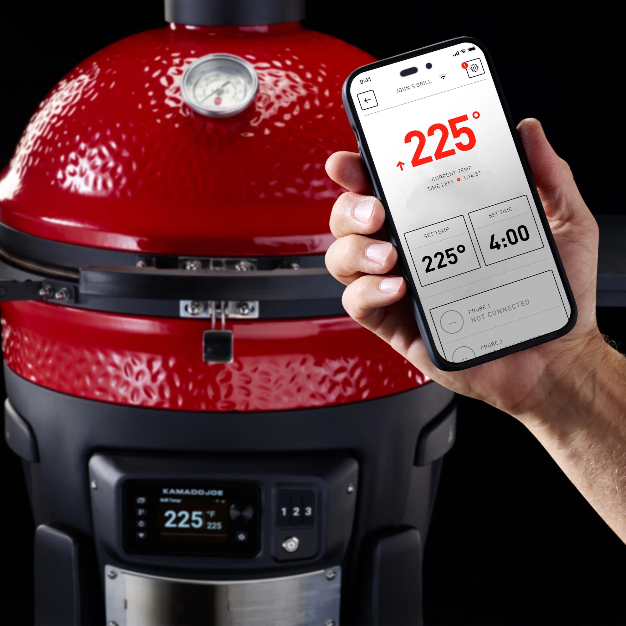 kamado-joe-konnected-joe-digitaler-holzkohlengrill-und-smoker image 4