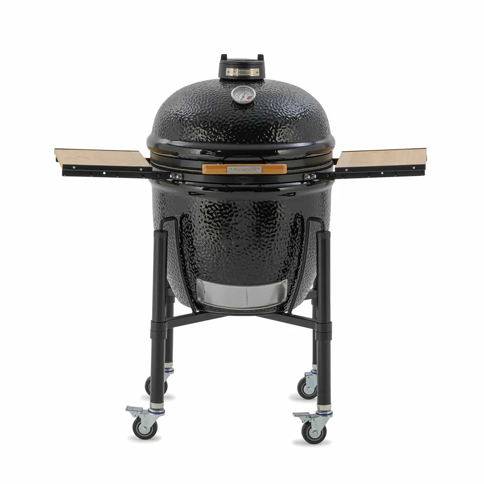 monolith-one-66-kamado-keramikgrill-schwarz-52-cm-rost image 1