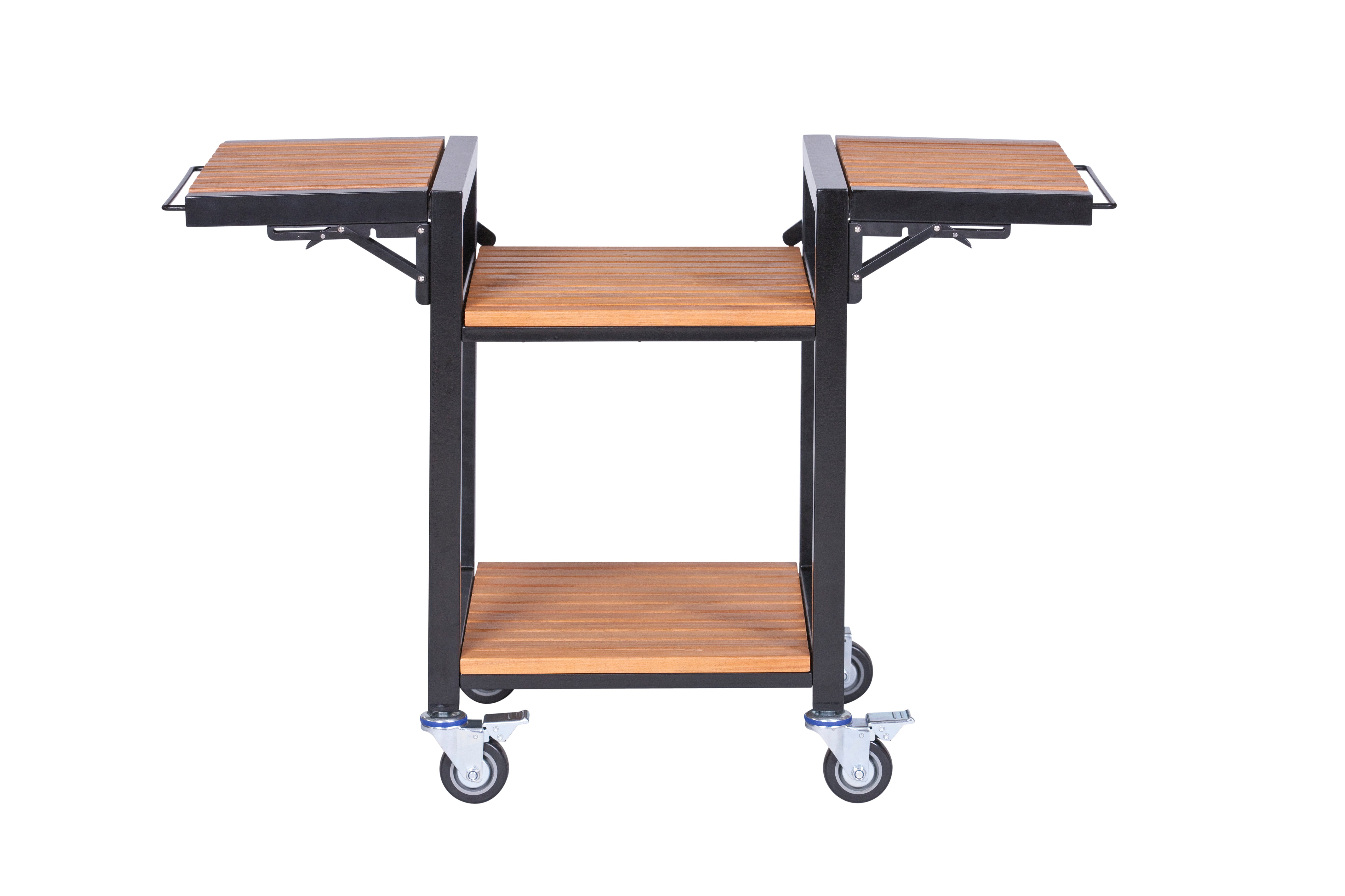 monolith-icon-junior-trolley-grillwagen-mit-seitentischen-akazie image 3