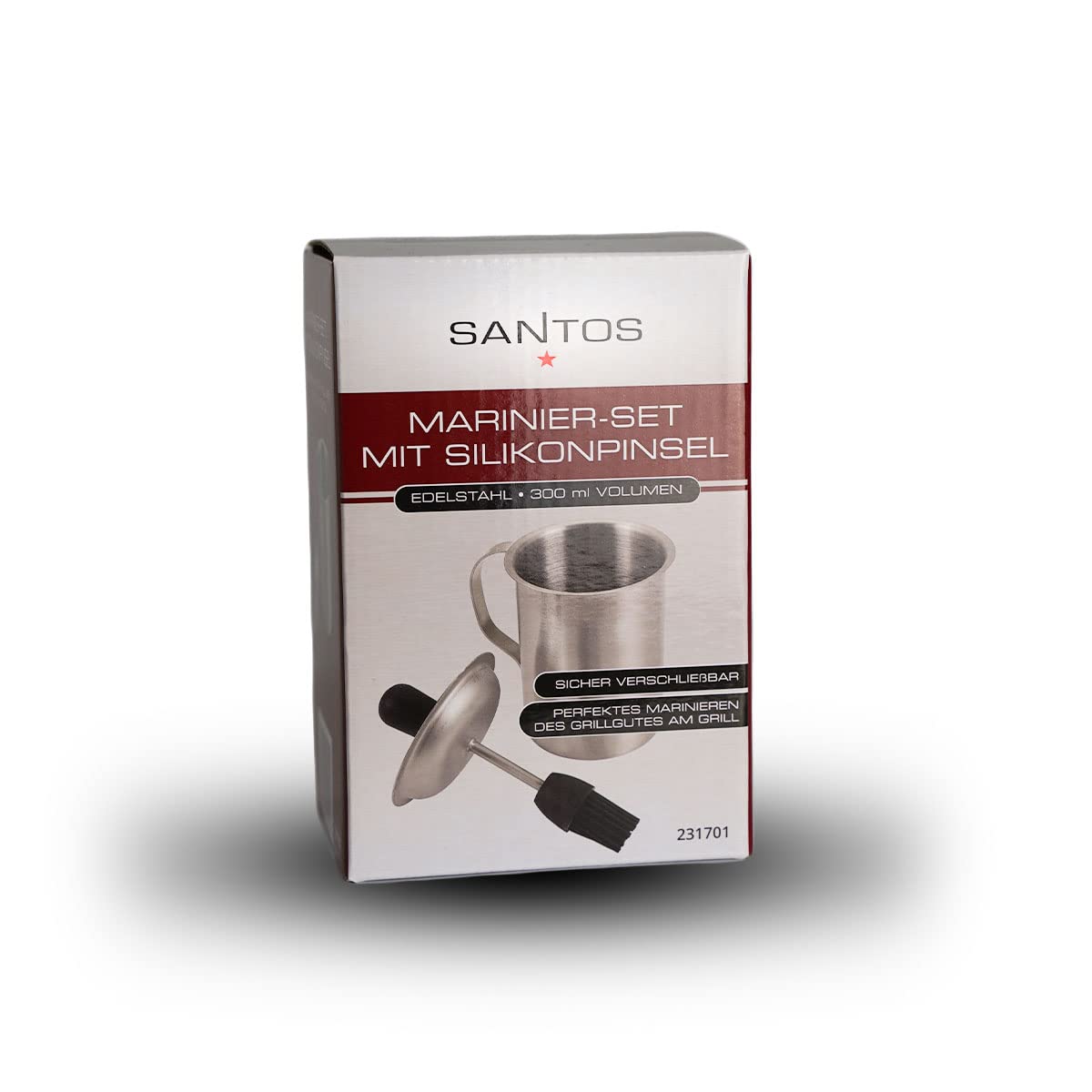santos-3in1-marinier-set-300-ml-edelstahl-inkl-silikonpinsel image 6