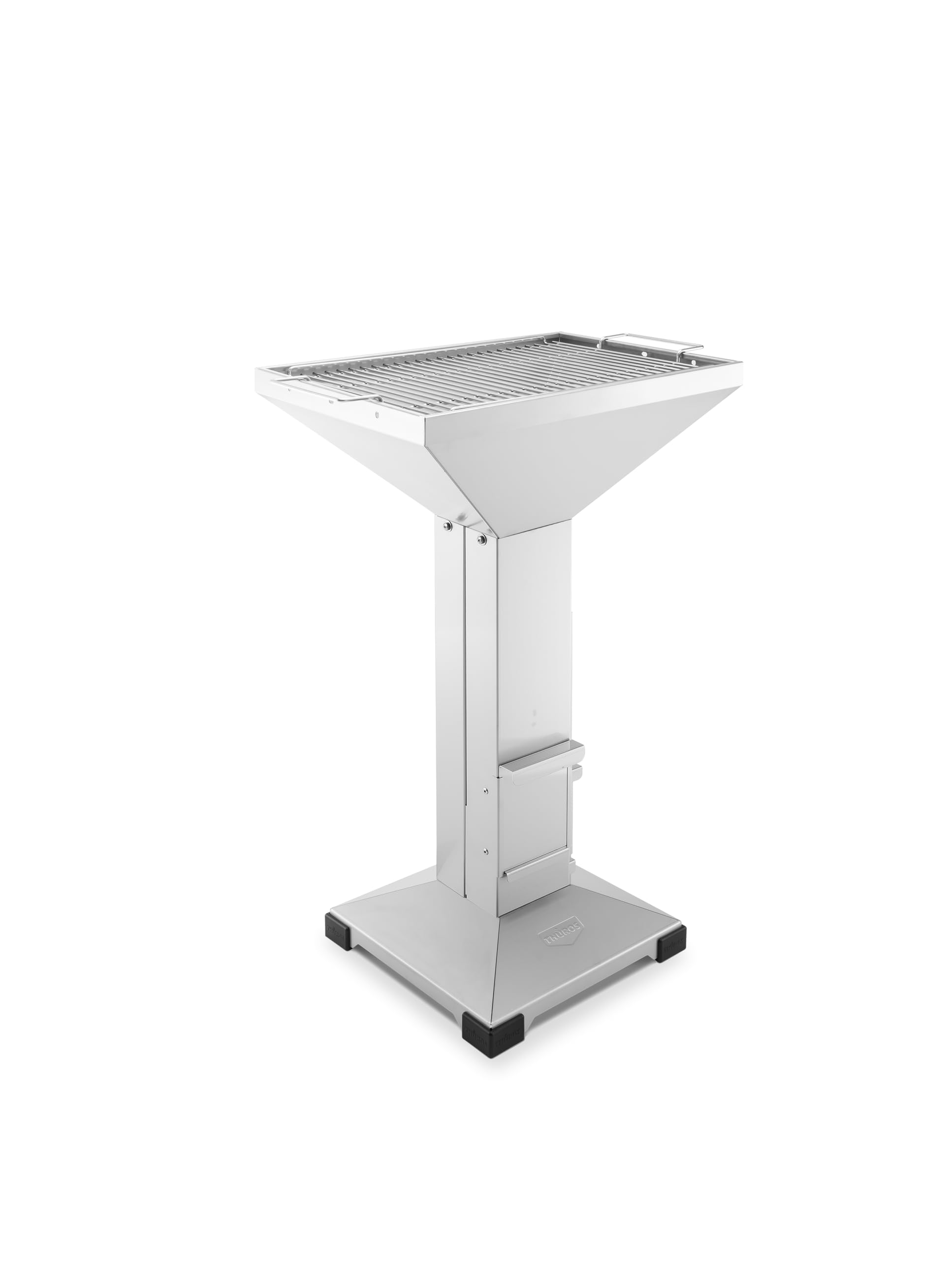 th-ros-t4-plattenfu-fahrbar-edelstahl-holzkohlegrill-40x60-cm-grau image 8