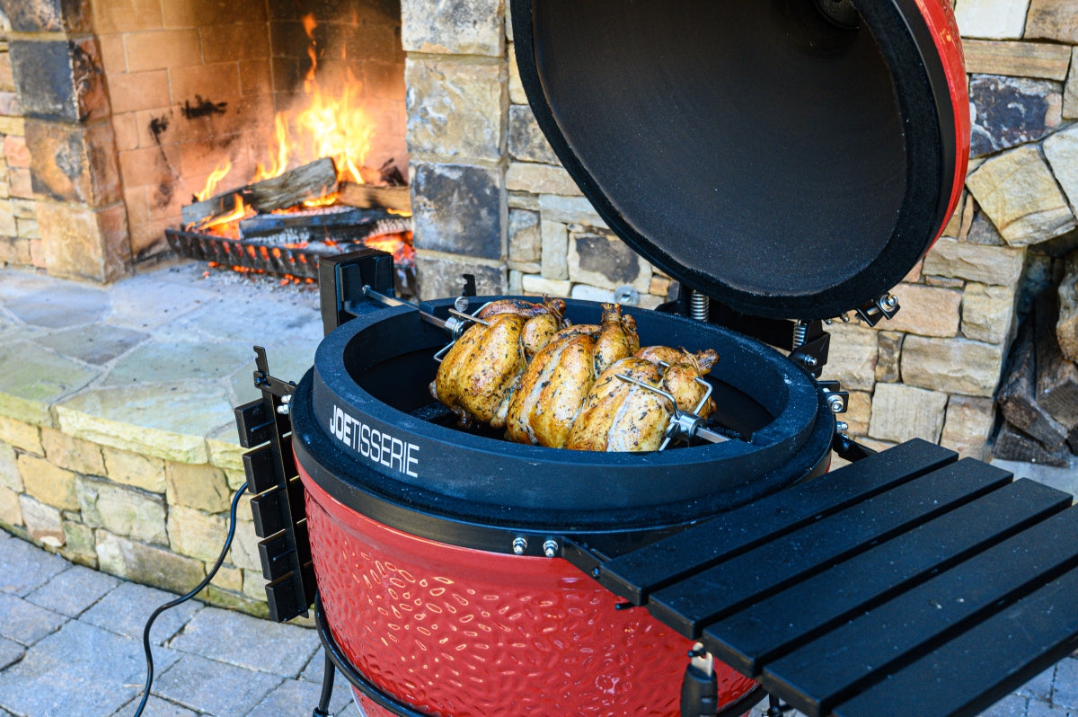 kamado-joe-joetisserie-grill-rotisserie-aufsatz-f-r-classic-joe image 7
