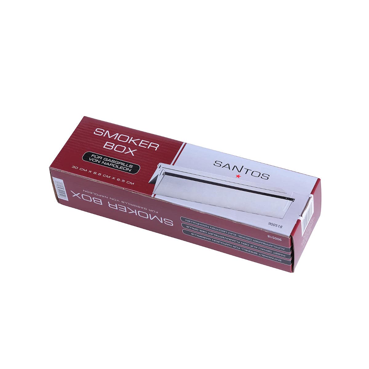 santos-r-ucherbox-smokerbox-edelstahl-30-x-8-6-x-6-5-cm-f-r-gasgrill image 3
