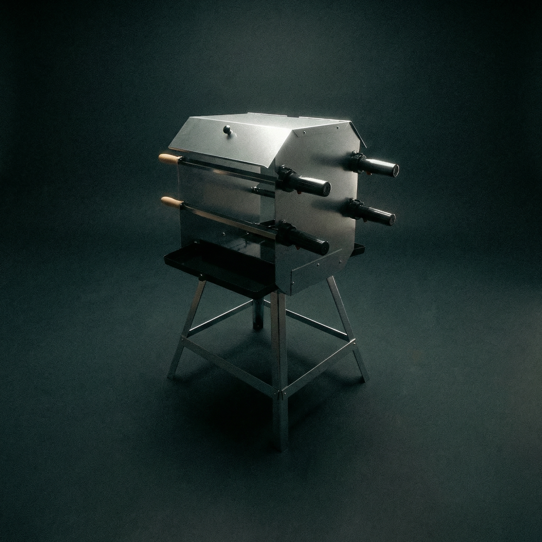 activa-mutzbratengrill-mit-motor-und-4-spie-en image 2