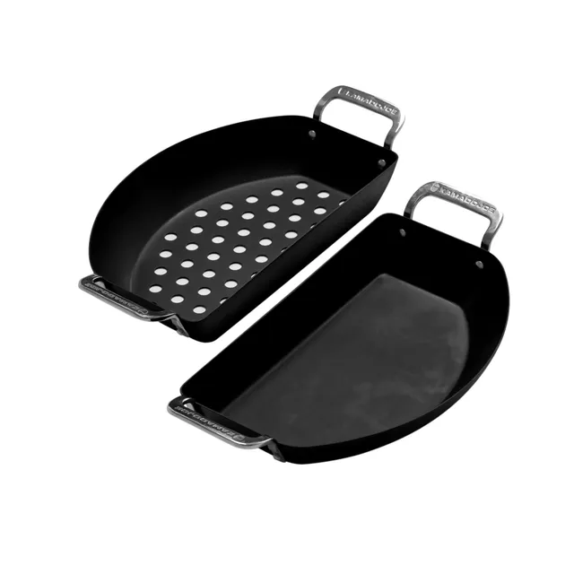 kamado-joe-karbon-steel-halbmond-pfannenset-f-r-classic-joe image 1