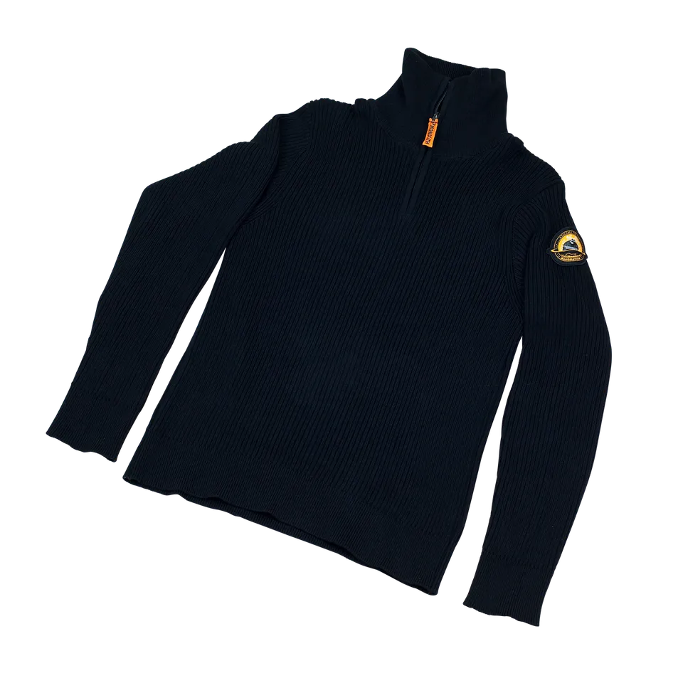 monolith-pullover-schwarz-aus-baumwolle-mit-rei-verschluss image 1