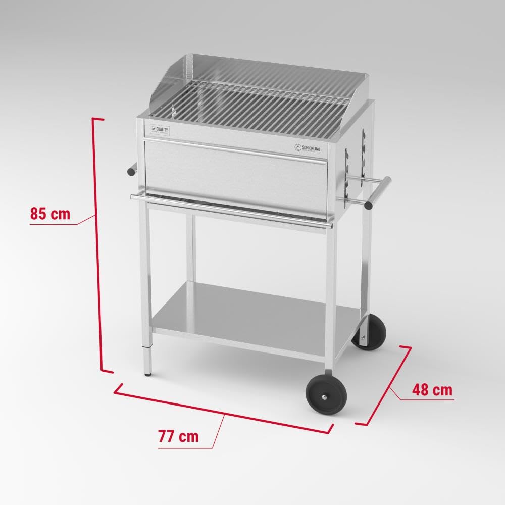 schickling-willy-l-basic-holzkohlegrill-grillwagen-edelstahl-55-x-33-cm image 3