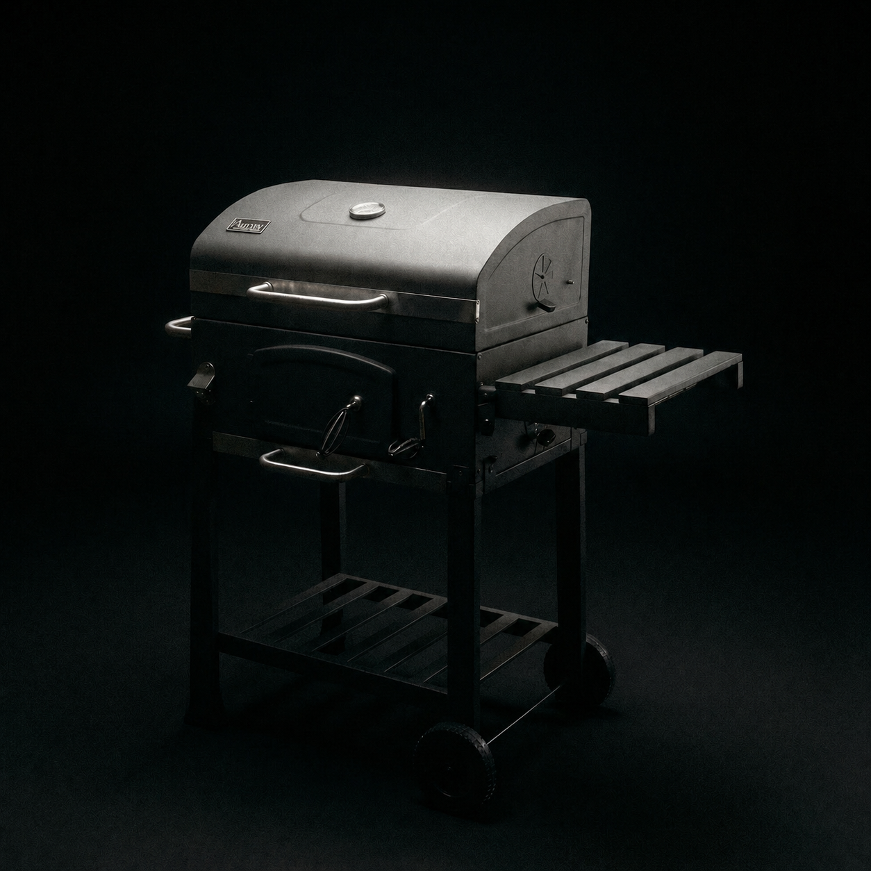 activa-grillwagen-angular-holzkohlegrill-mit-h-henverstellbarer-kohlewanne-und-t image 3