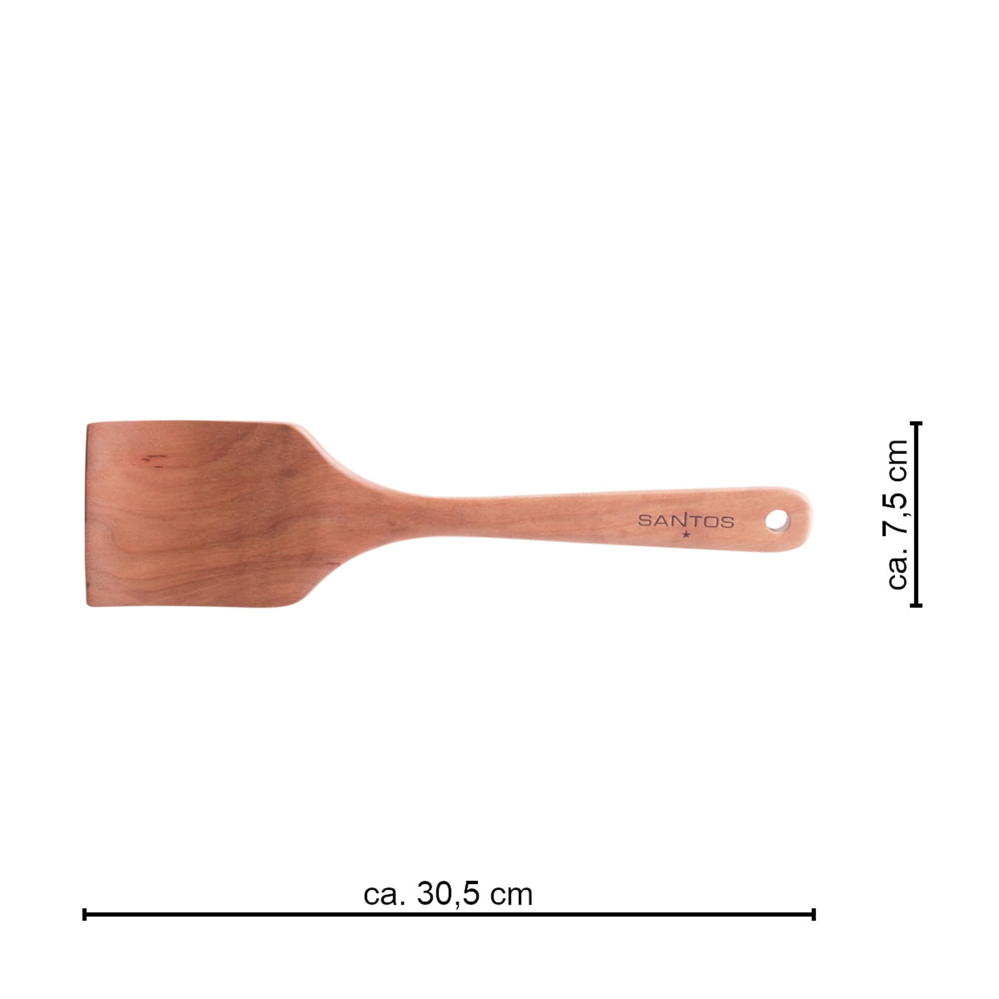 santos-pfannenwender-kirschholz-30-5x7-5-cm-holzwender image 2