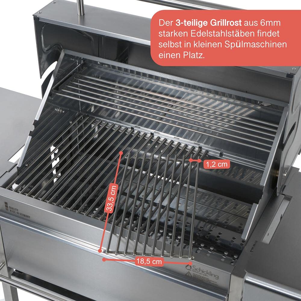 schickling-premio-ii-barbecue-holzkohlegrill-edelstahl-grillwagen-mit-deckel-gri image 5