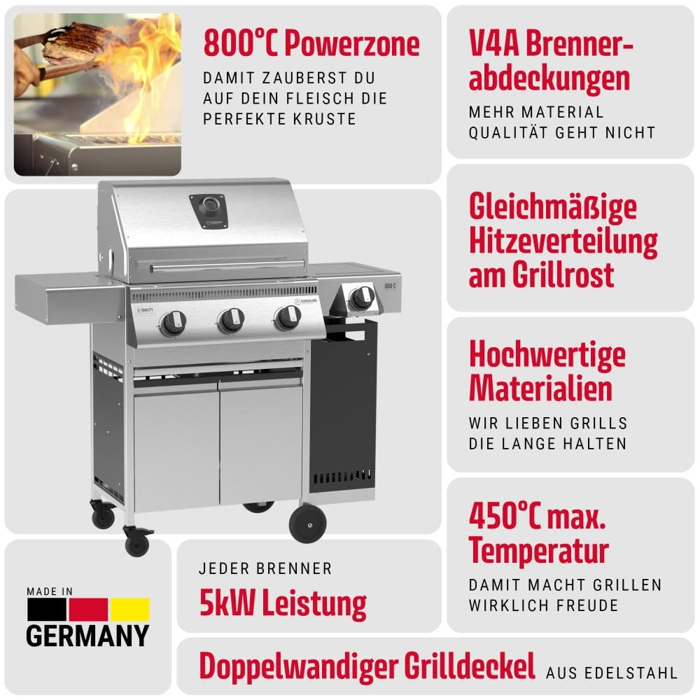 schickling-henry-l-deluxe-gasgrill-3-brenner-mit-800-c-seitenbrenner-und-untersc image 2