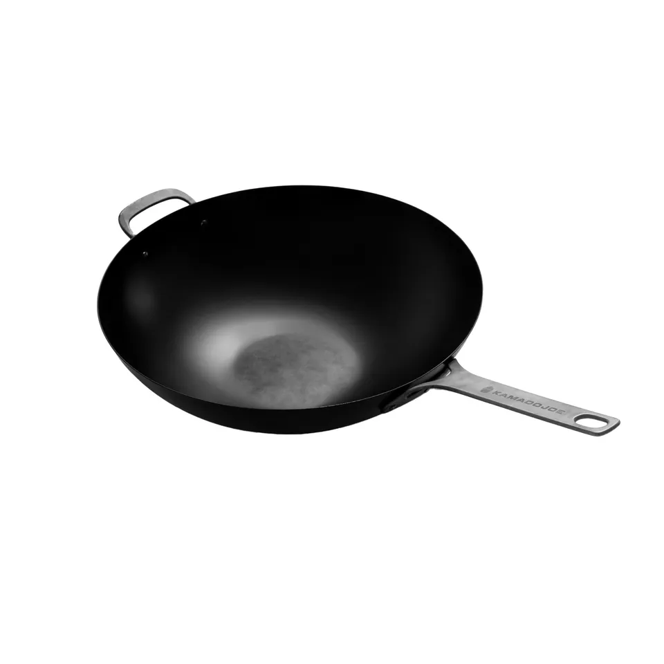 kamado-joe-karbon-steel-karbonstahl-wok-vorgew-rzt-f-r-keramikgrill image 1