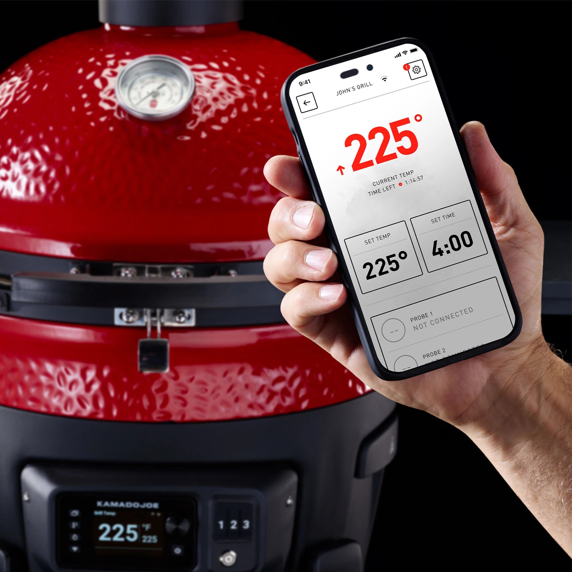 kamado-joe-big-joe-konnected-joe-digitaler-holzkohlegrill-und-smoker image 4