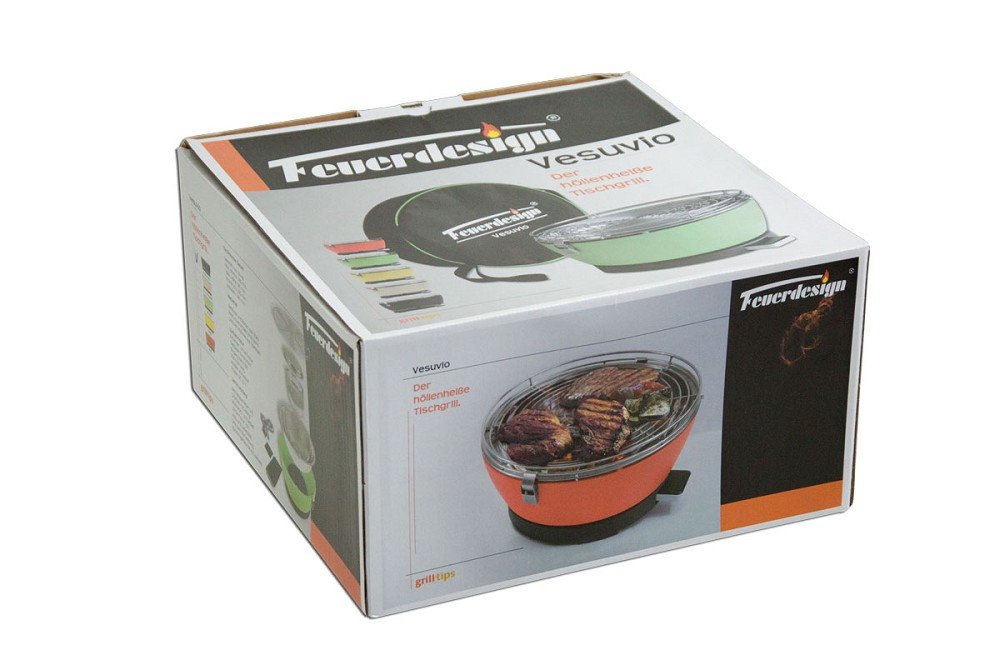 schickling-tischgrill-vesuvio-raucharmer-holzkohlegrill-schwarz-33-cm image 2