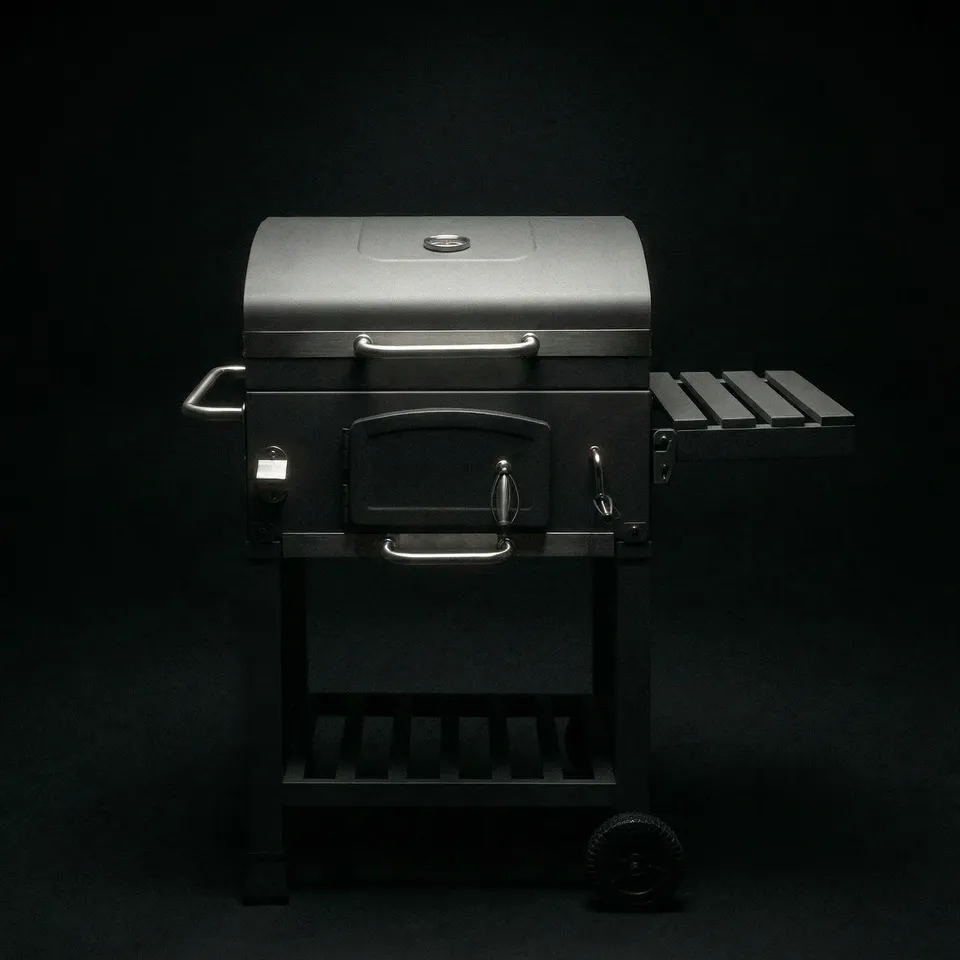 activa-grillwagen-angular-holzkohlegrill-mit-h-henverstellbarer-kohlewanne-und-t image 1